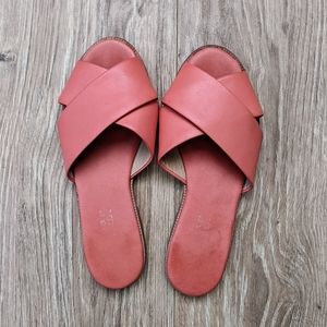 Splendid | Leather Slide Sandals